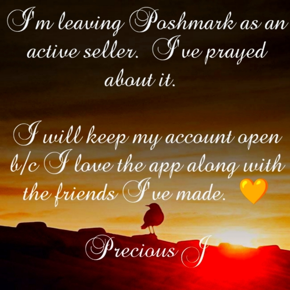 I'm no longer going to be an active seller.